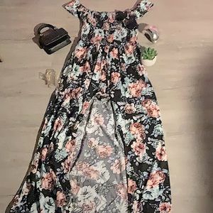 Girls overlay romper